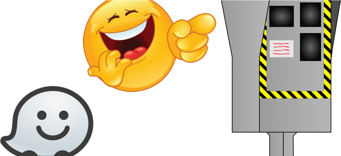 Smiley Se Moque Du Radar - Smiley Faces Laughing So Hard (1140x500), Png Download