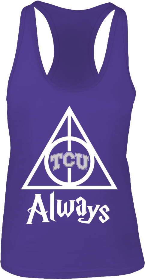 Deathly Hallows Tcu Horned Frogs Shirt Deathly Hallows - Deathly Hallows Bumper Sticker (1000x1000), Png Download