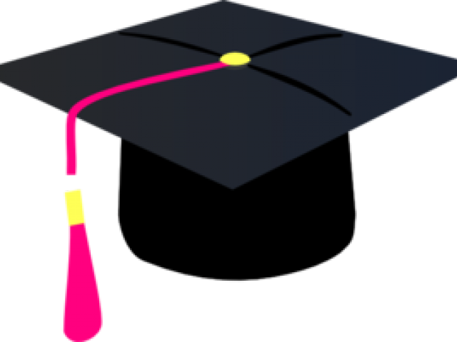 Graduation Cap With Purple Tassel (640x480), Png Download