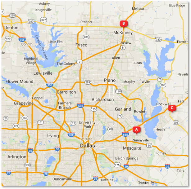 It's Jeb Bush, Former Governor Of Florida, George Dubya's - Garland Texas Map (651x657), Png Download