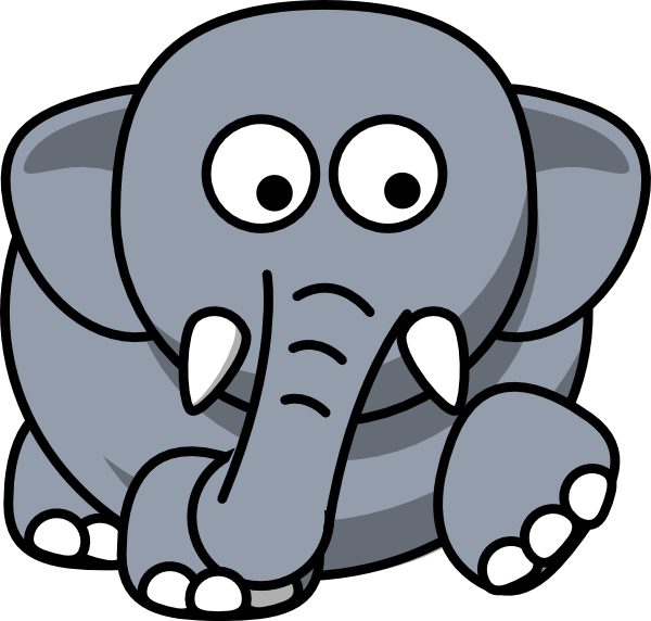 Download HD Cartoon Elephant Back Transparent PNG Image - NicePNG.com