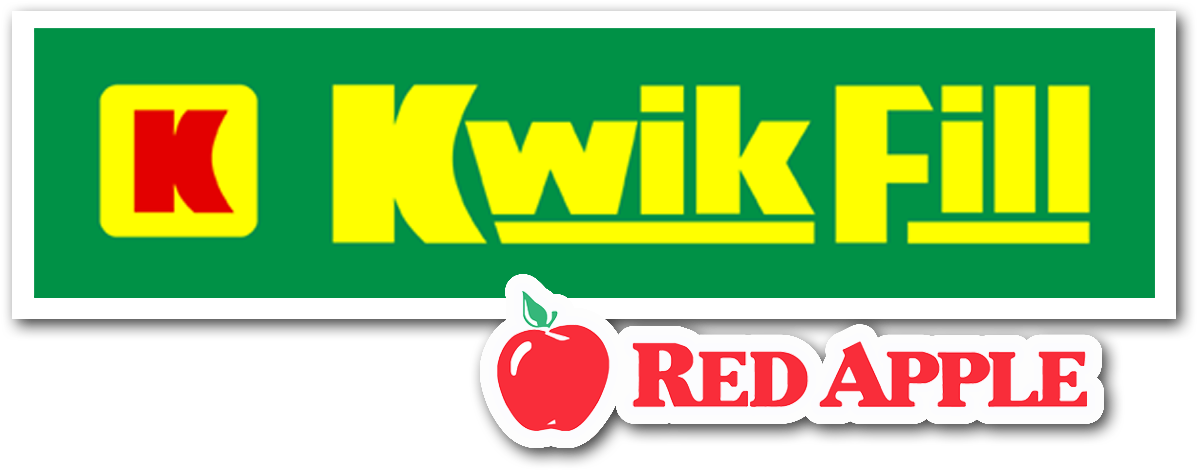 Companies John Catsimatidis Official Site - Kwik Fill Red Apple (1481x624), Png Download