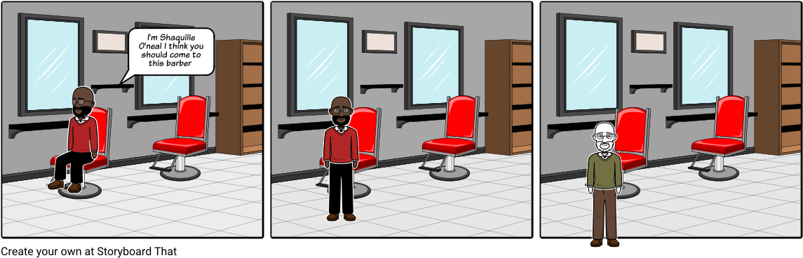 Barber Shop - Office Chair (1164x385), Png Download