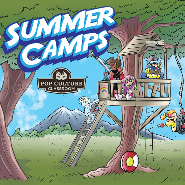 Comic Book Camp (600x600), Png Download