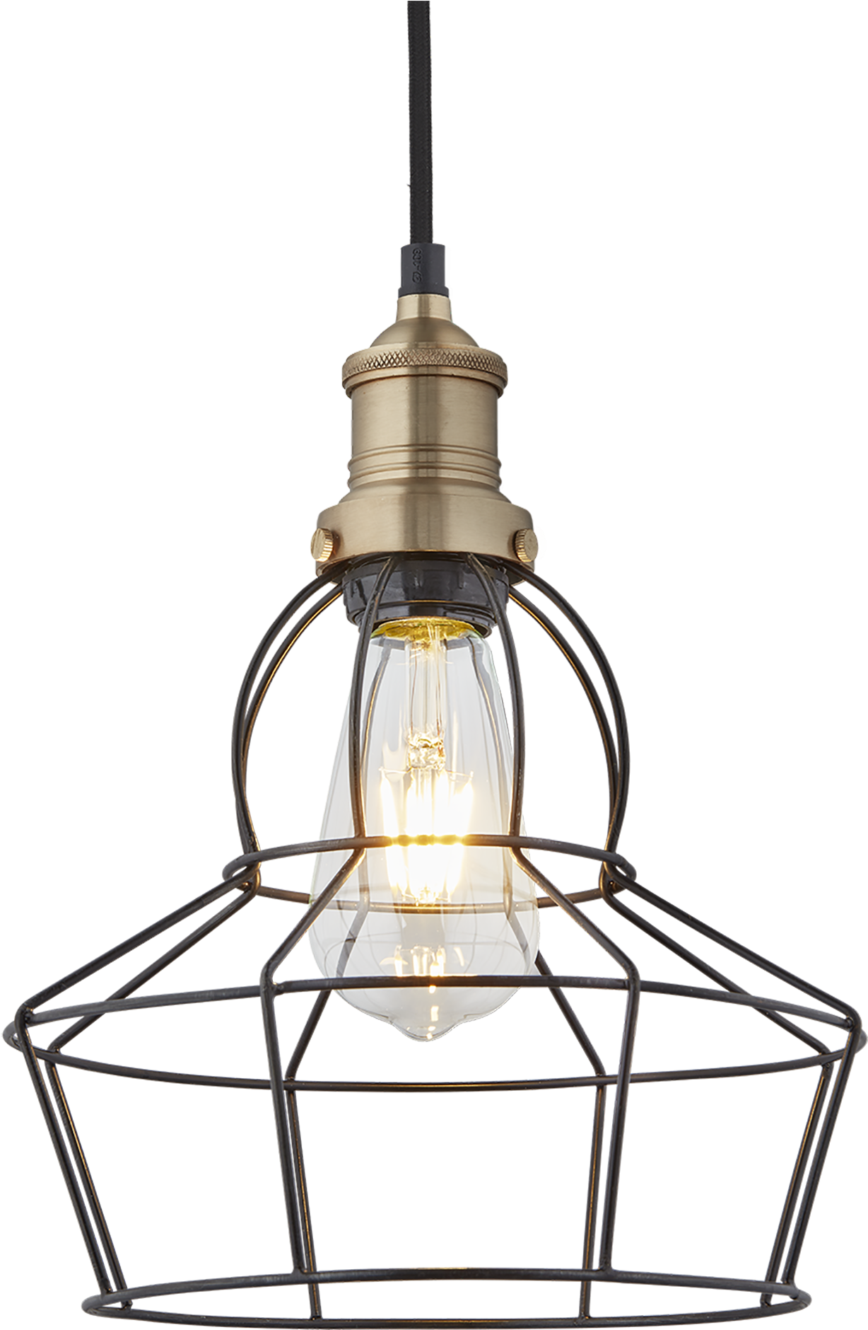 Light Fixture Lighting Pendant Vintage Clothing Clipart - Pendant Light (2048x2048), Png Download