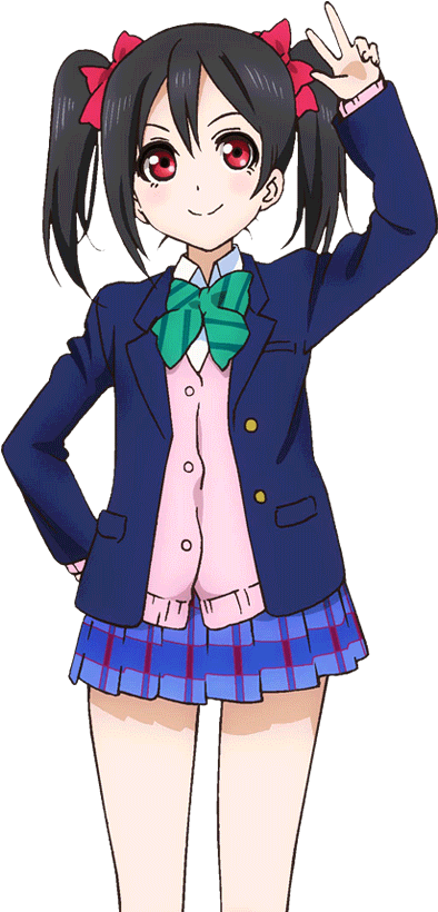 Nico Yazawa (400x823), Png Download