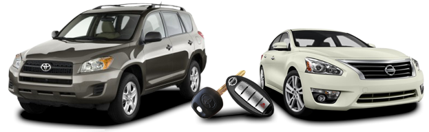 Cars And Keys (1027x348), Png Download