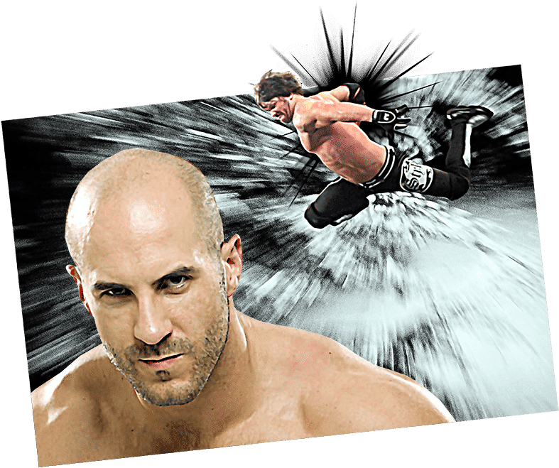4- Cesaro Aj Styles Cesaro - Illustration (800x687), Png Download