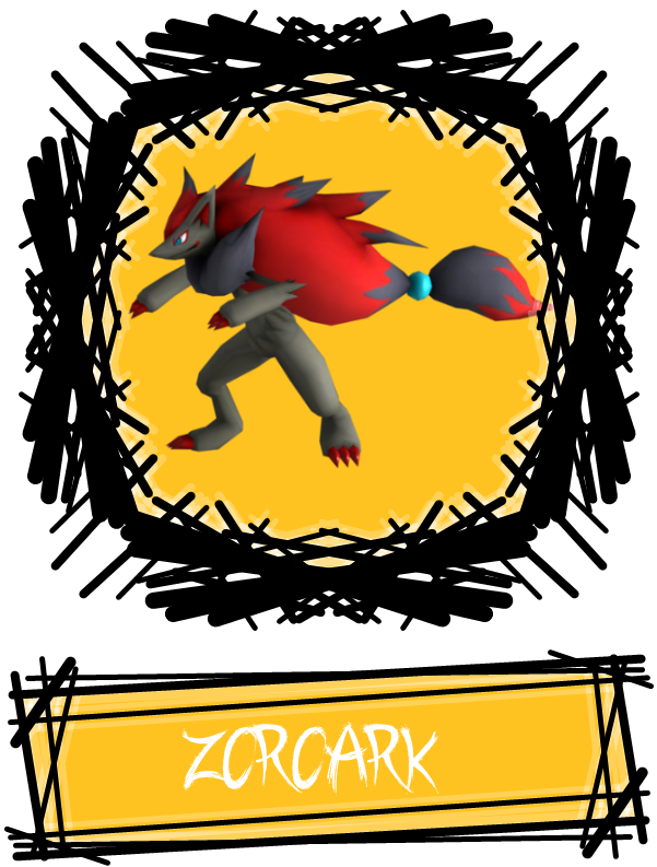 Zoroark Ssbr - Sly Cooper Vs Daroach (600x800), Png Download