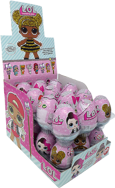 Lol Surprise Eggs - Lol Surprise Chocolate Egg (640x640), Png Download