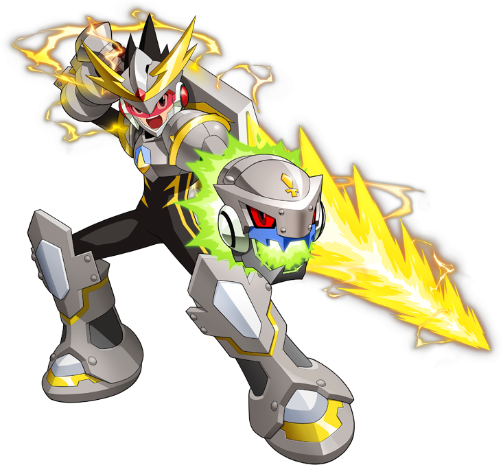 Mega Man Star Force 2 (733x678), Png Download