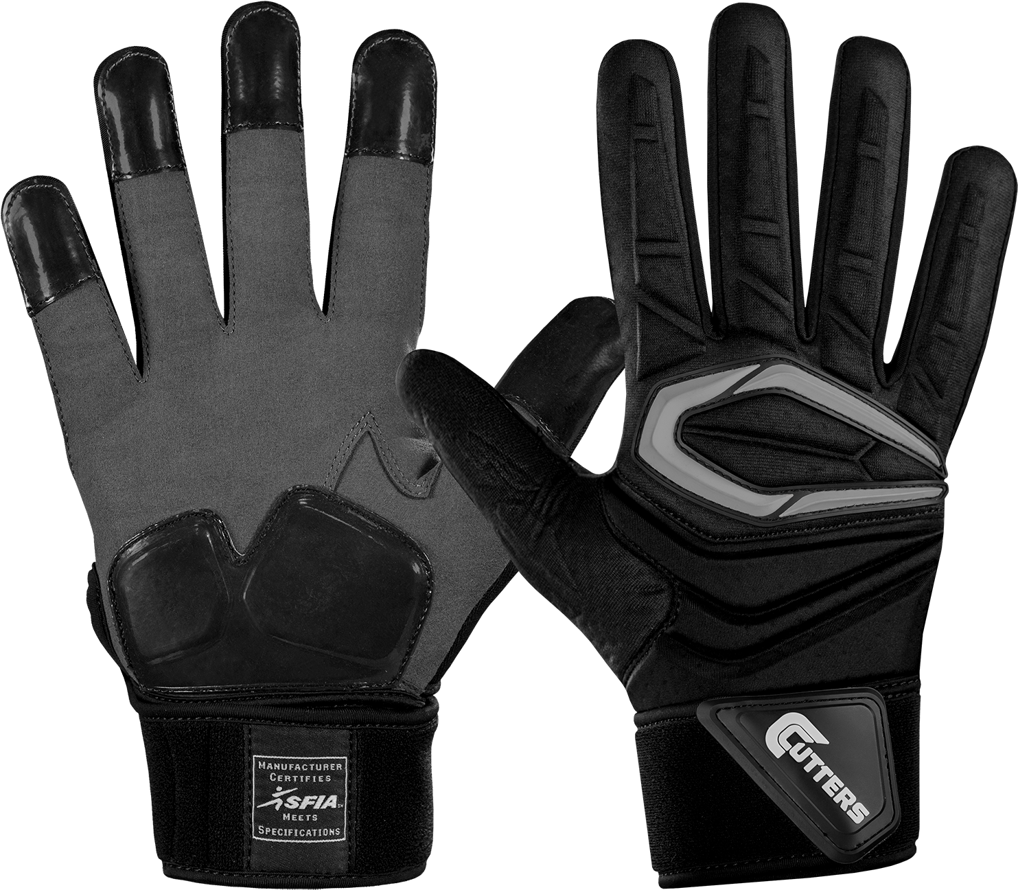 Cutters S931 Force - American Football Gloves (1500x1450), Png Download