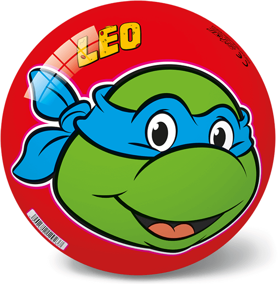 Ninja Turtles Ball - Cartoon (600x600), Png Download