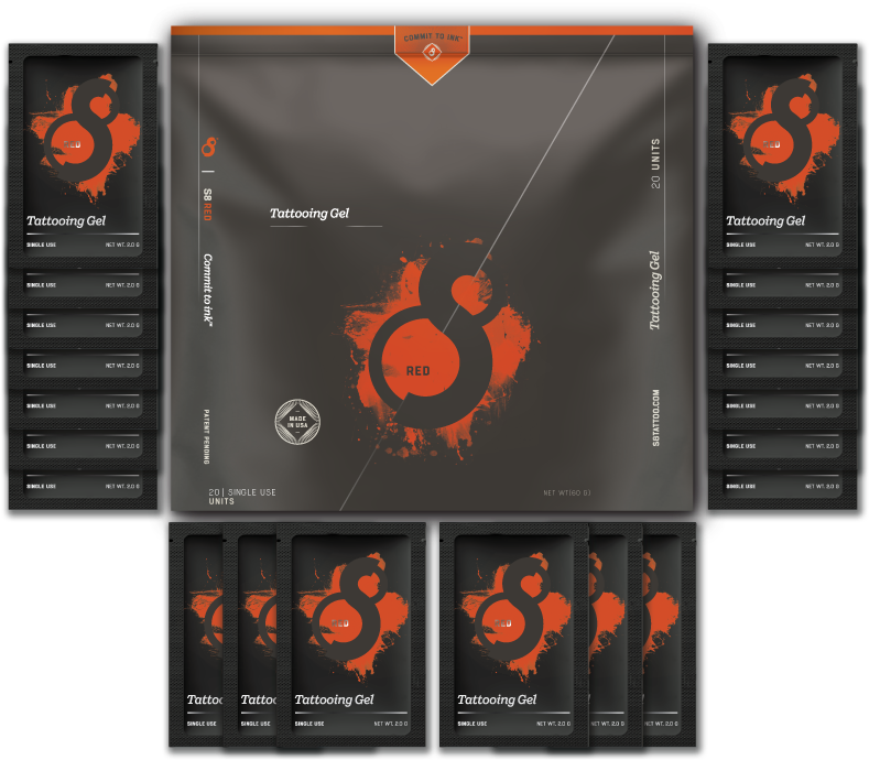 S8 Advanced Tattooing Barrier Gel And Aftercare - Illustration (800x765), Png Download