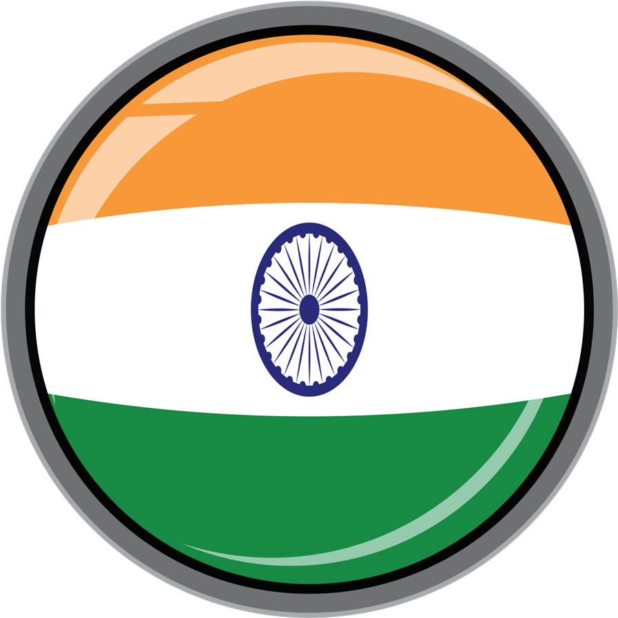 India - Circle (1000x1000), Png Download