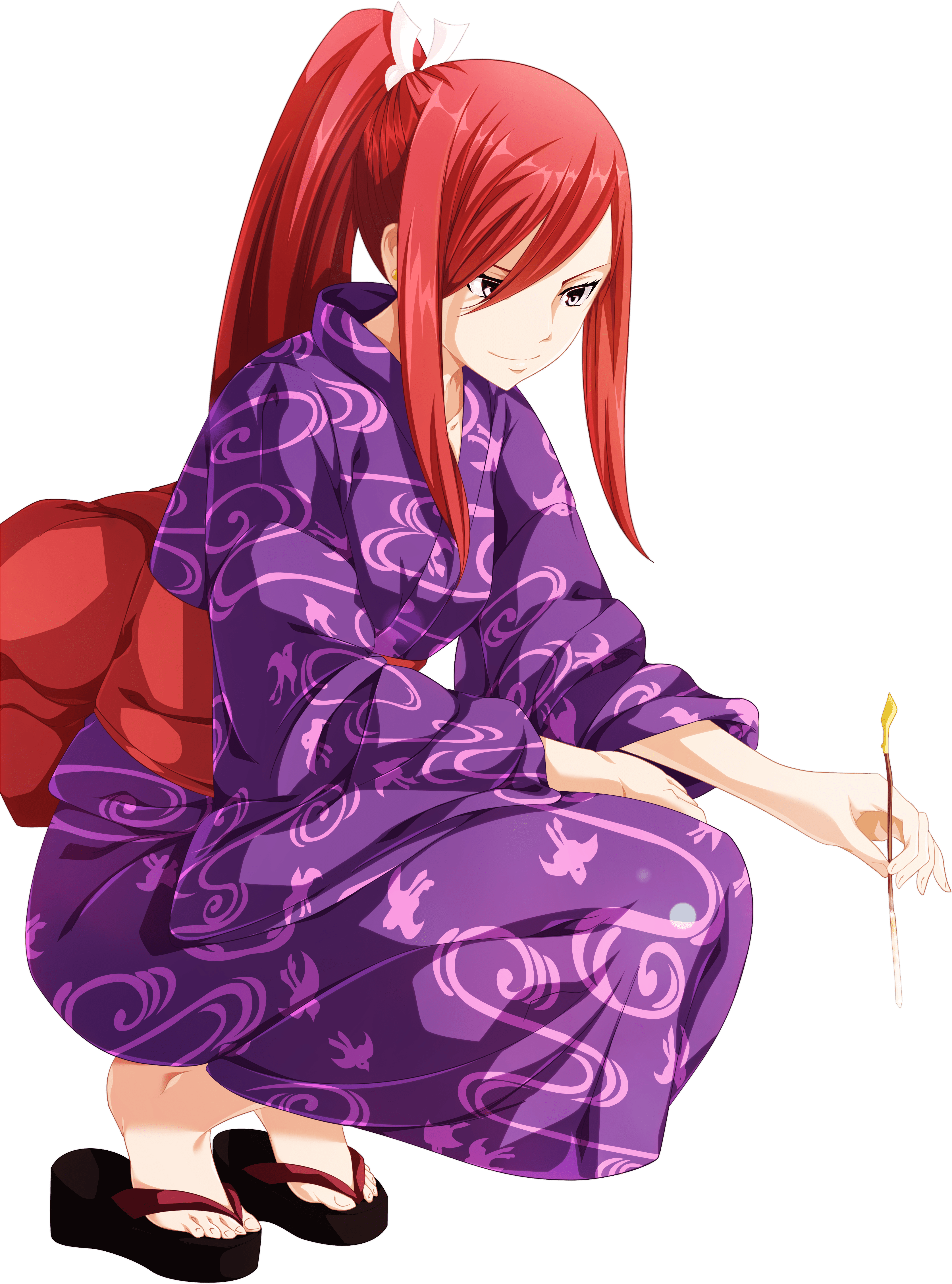 Fairy Tail Erza Scarlet (3600x4800), Png Download