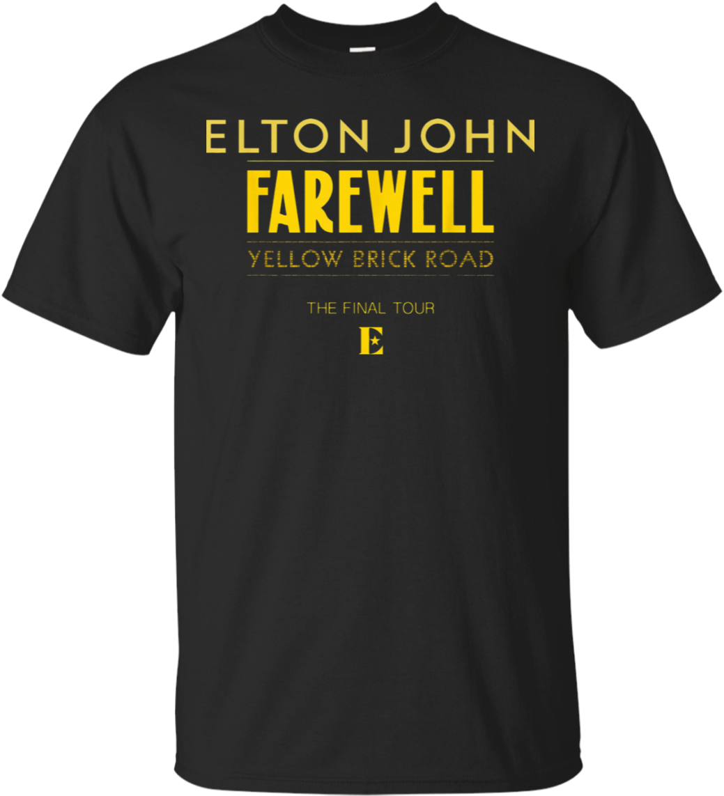 Tee Farewell Yellow T-shirt Brick Road Golden Gift - Funny Gifts For Big Brother (1155x1155), Png Download