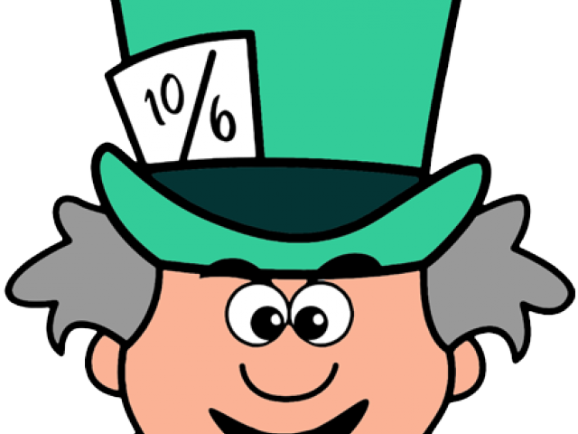 Top Hat Clipart Mad Hatter - Emoji Blitz Alice In Wonderland (640x480), Png Download