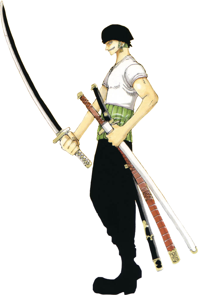 Download Hd Roronoa Zoro 3 One Piece Transparent Png Image Nicepng Com