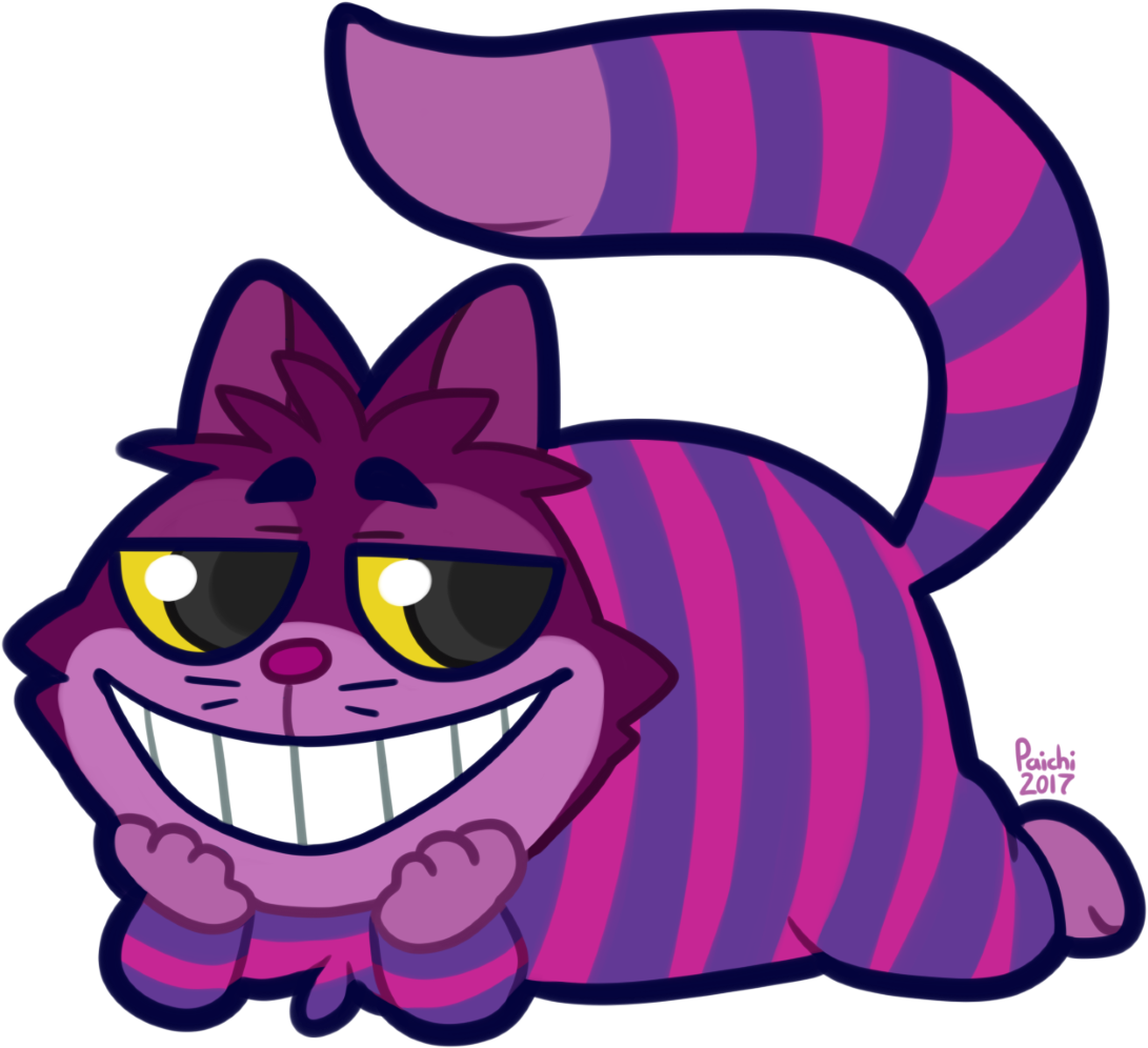 Tiny Cheshire [commission From Paichitaron] - Cartoon (1280x1076), Png Download