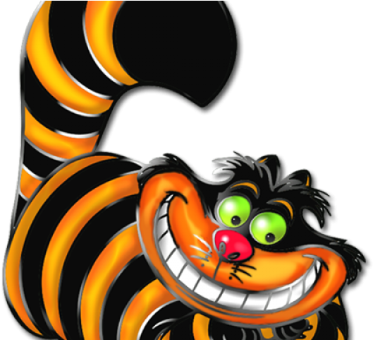 Cheshire Cat Clipart Pumpkin Template - Cheshire Cat Clip Art (640x480), Png Download