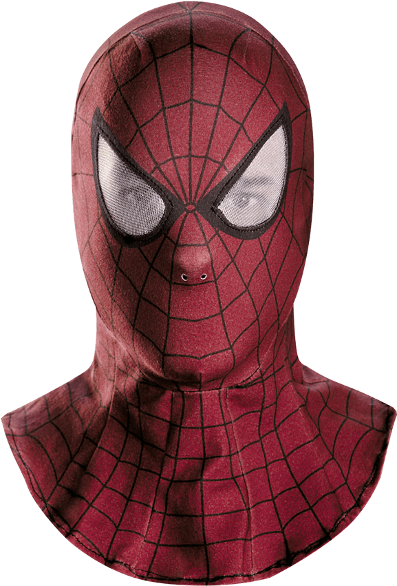 Adult Fabric Amazing Spider Man Mask - Amazing Spider Man 2 Mask (850x850), Png Download