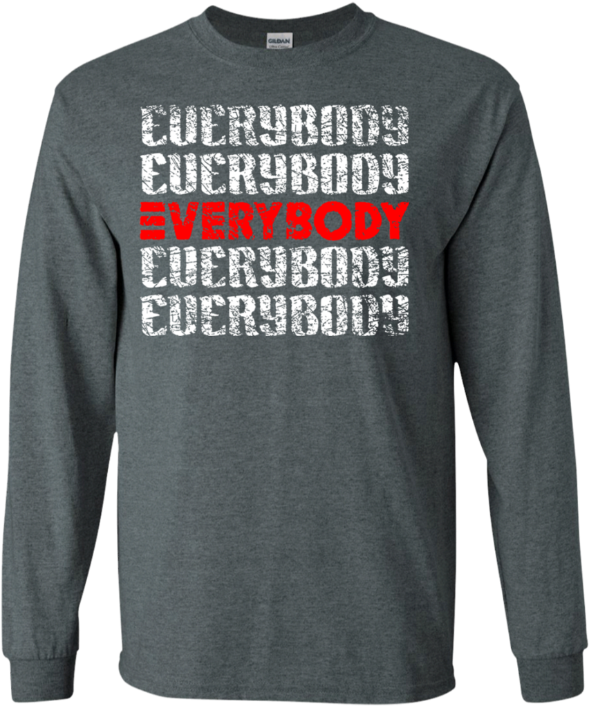 Logic Everybody, Original Limited Edition Ls Shirt/hoodie/sweatshirt - Michigan Basketball Championship T Shirts (1024x1024), Png Download