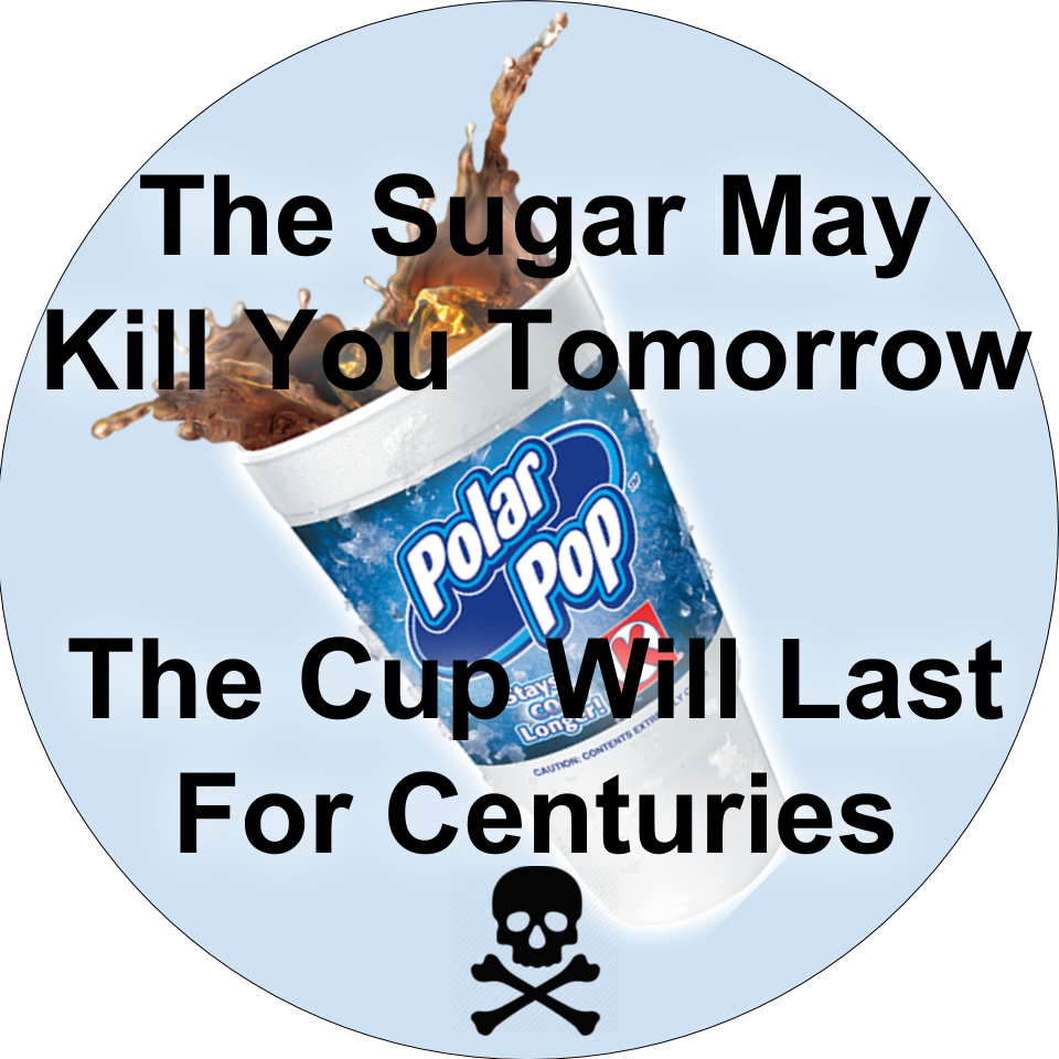 Remember Those 32 Ounces Of Soda Forever, #polarpopproblems - Circle K (960x960), Png Download