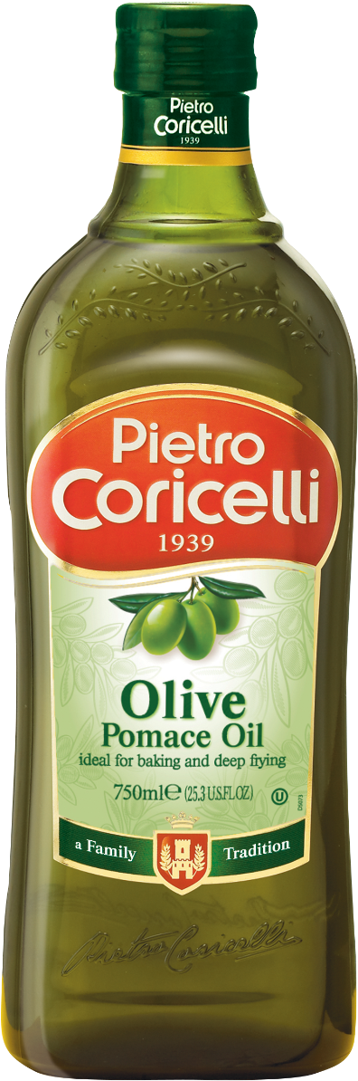 Pietro Coricelli Olive Oil Extra Virgin 750ml (398x1200), Png Download