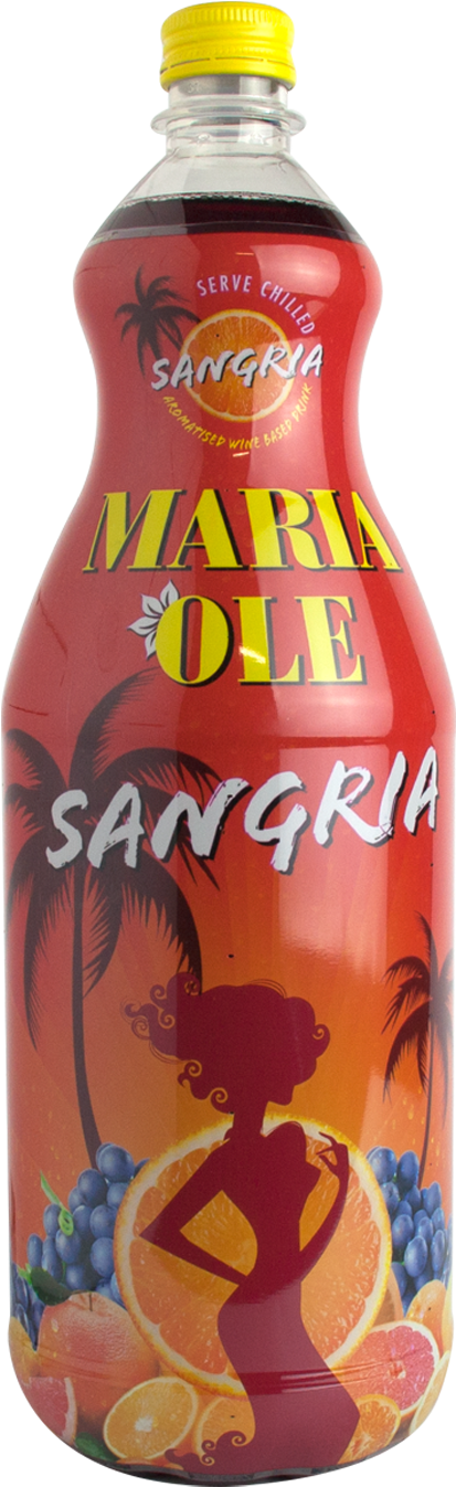 Sangria 1,5l - Plastic Bottle (1500x1500), Png Download