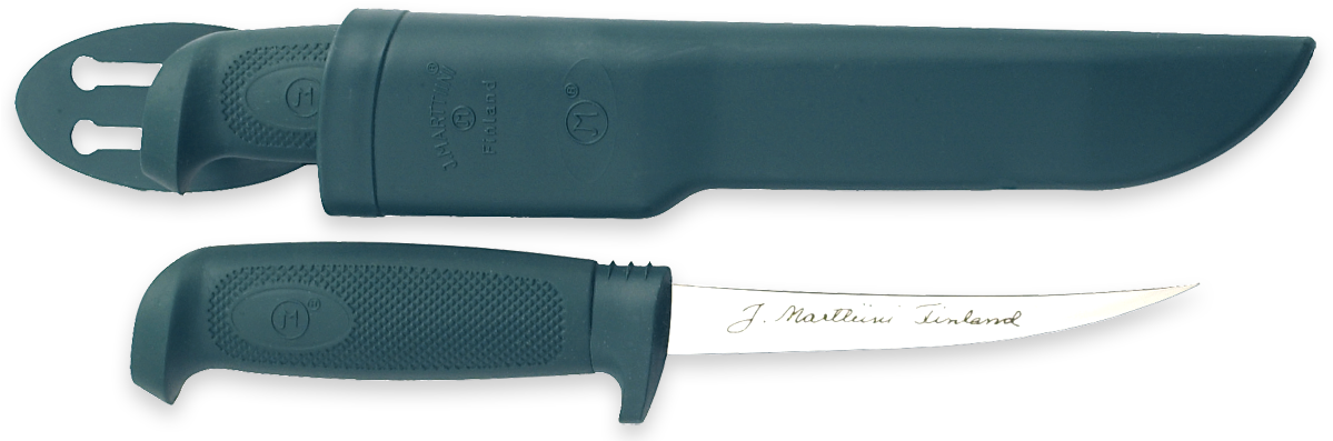 Filleting Knife Basic 4in Plastic Sheath - Fillet Knife (1200x413), Png Download