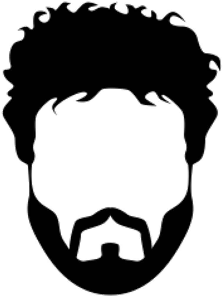 Hair Sticker - Dhadi Png (1024x1024), Png Download