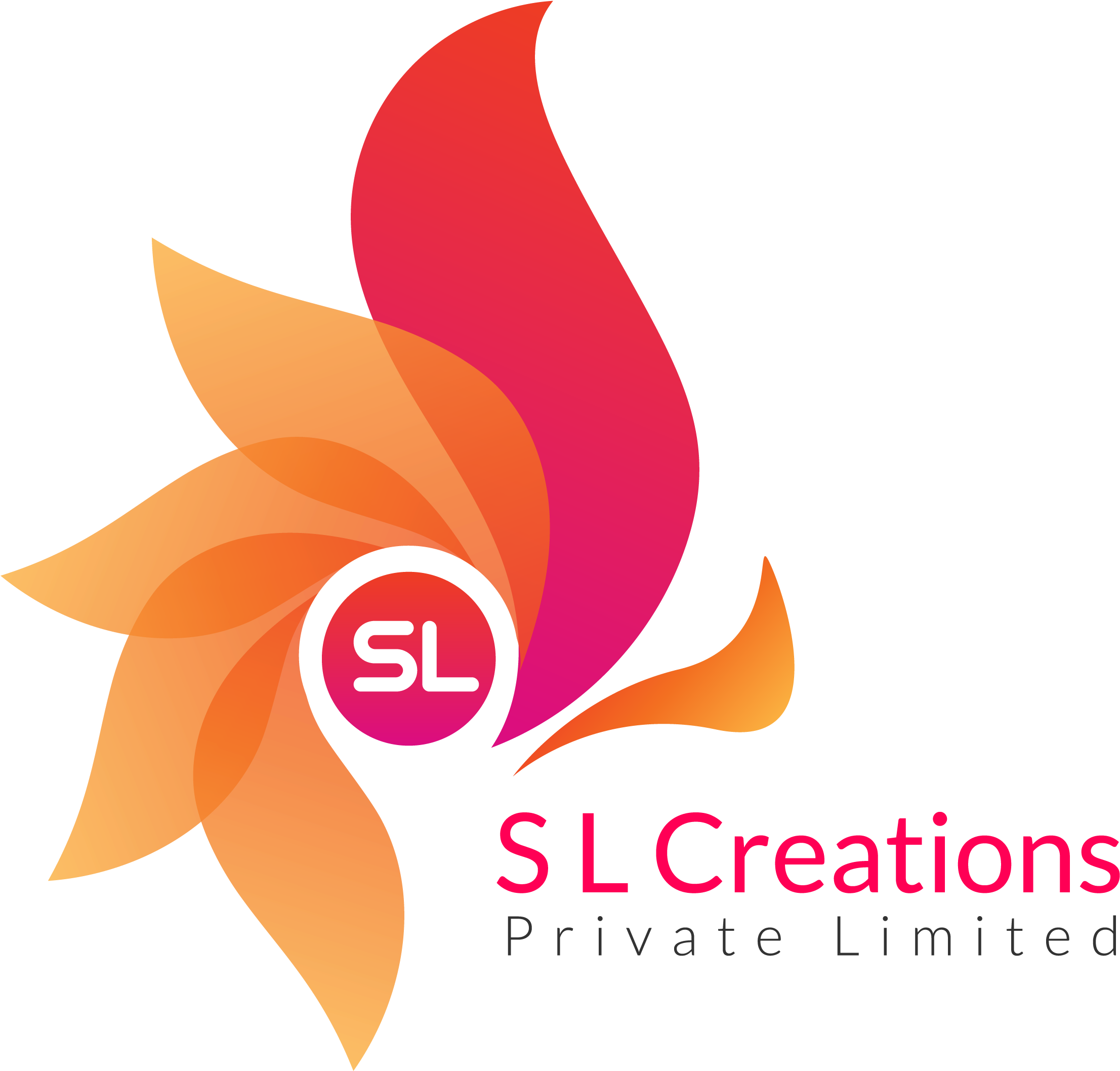 Download Sl Logo-02 - Graphic Designer Creative Logo - HD Transparent