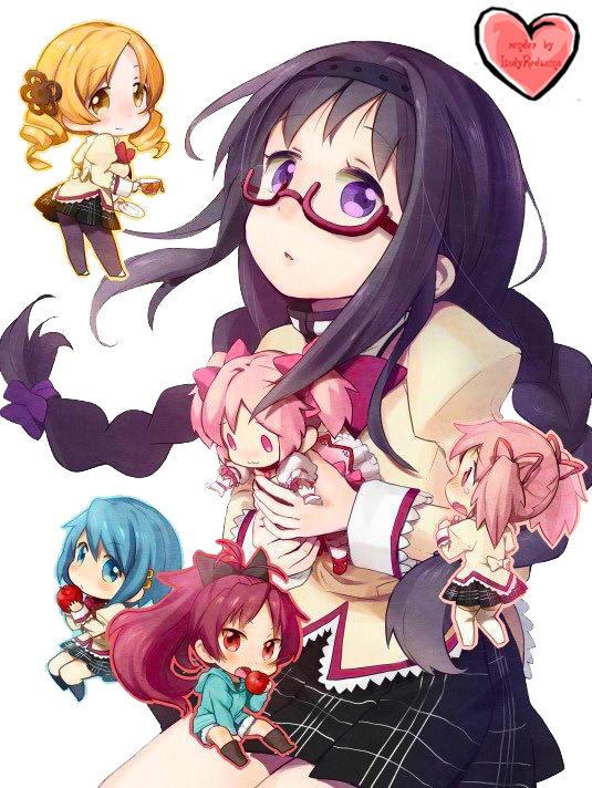 Press Question Mark To See Available Shortcut Keys - Demon Puella Magi Madoka Magica (535x712), Png Download