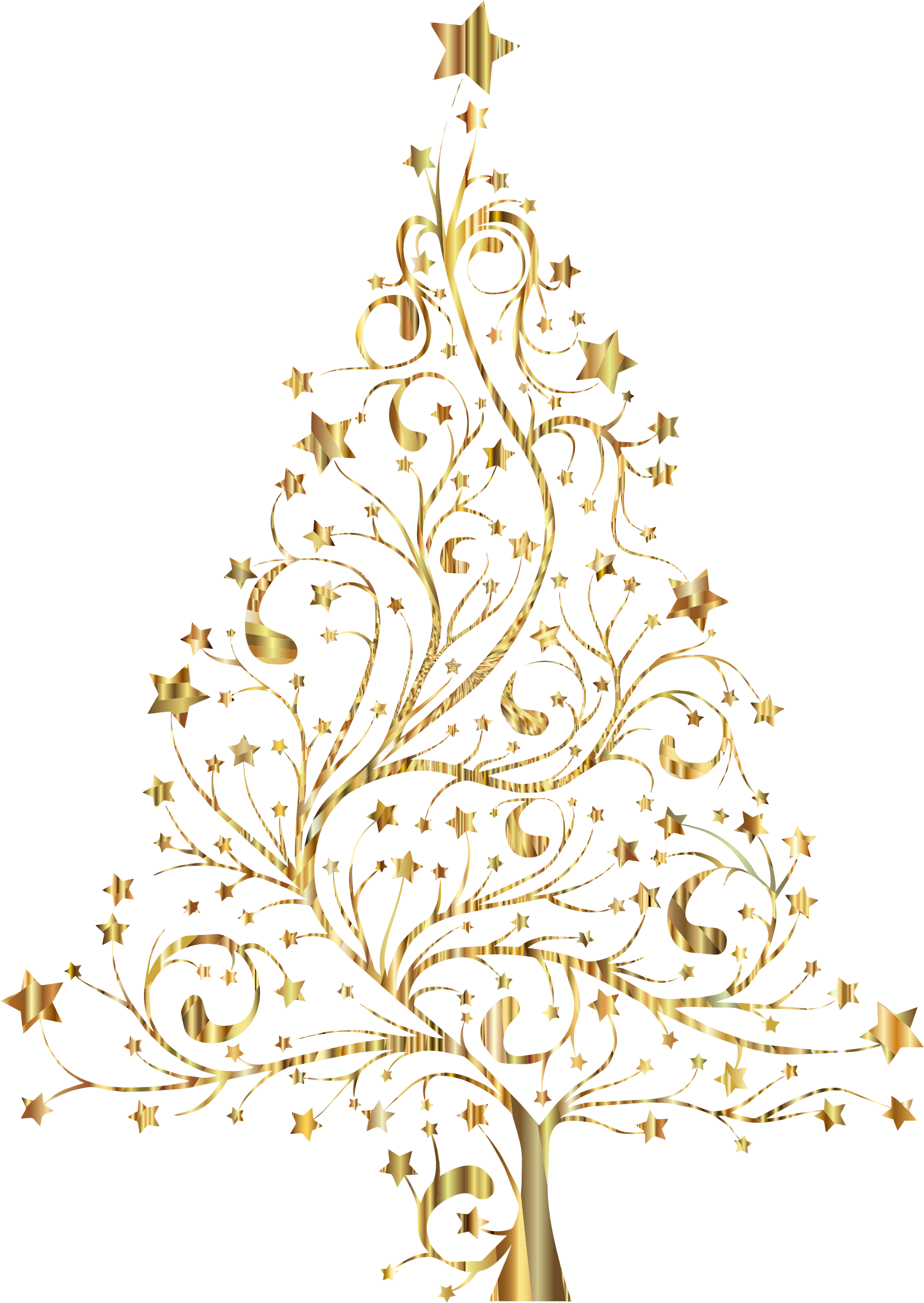 Big Image - Christmas Tree Black White (1656x2336), Png Download