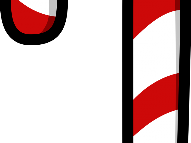 Candy Cane Clipart Small - Clip Art (640x480), Png Download