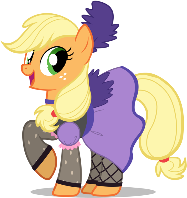 Mlp Applejack Dress (900x804), Png Download