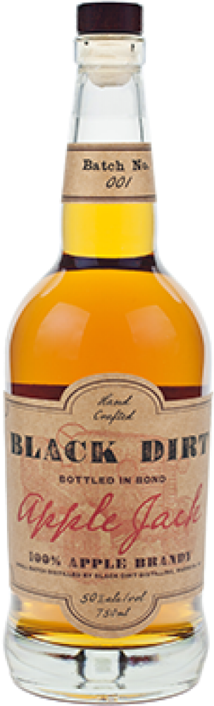Black Dirt Applejack Brandy - Black Dirt Aged Pear Brandy (1000x1000), Png Download