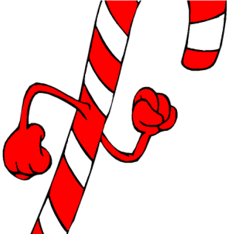 Holiday Clipart Candy Cane - Candy Cane (640x480), Png Download