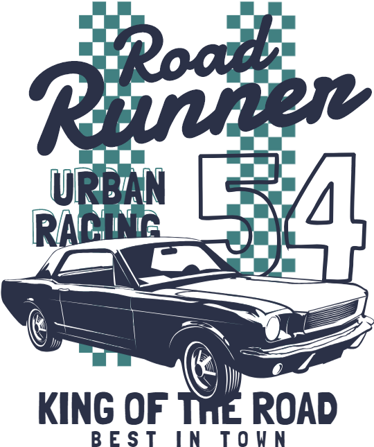 Road Runner - Antique Car (539x659), Png Download