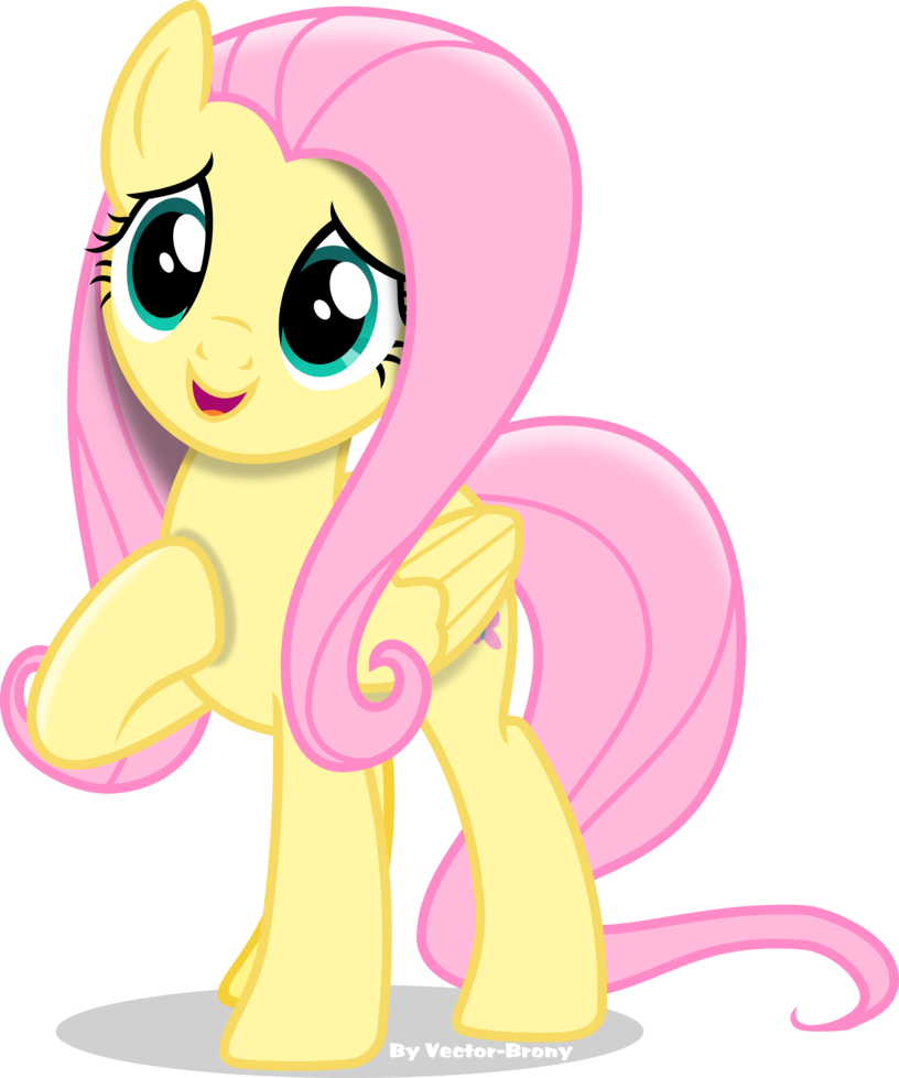 Fluttershy Day Tomorrow - Fluttershy Cute (816x979), Png Download