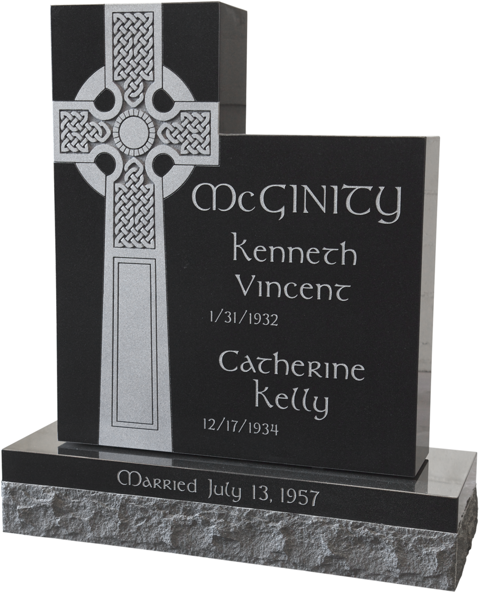 Mcginity, Ken - Monument - Headstone (1000x1213), Png Download
