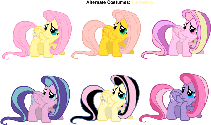 Fluttershy By Pika-robo - Fluttershy (887x528), Png Download