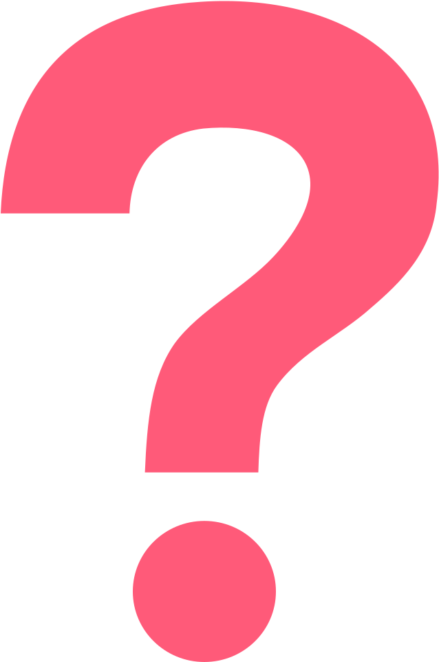 File - Emojione 2753 - Svg - Signo De Interrogacion Rosa (1024x1024), Png Download