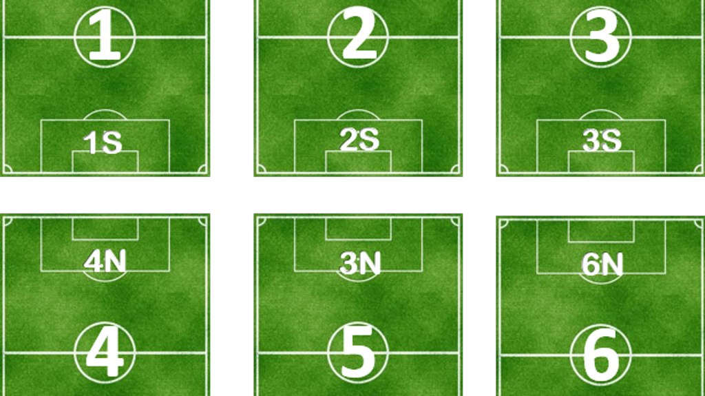 Fsp Field Layout - Soccer-specific Stadium (1024x575), Png Download
