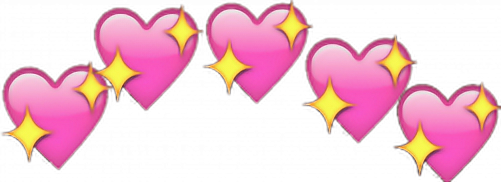 Report Abuse - Heart Emoji Meme Png (1024x373), Png Download