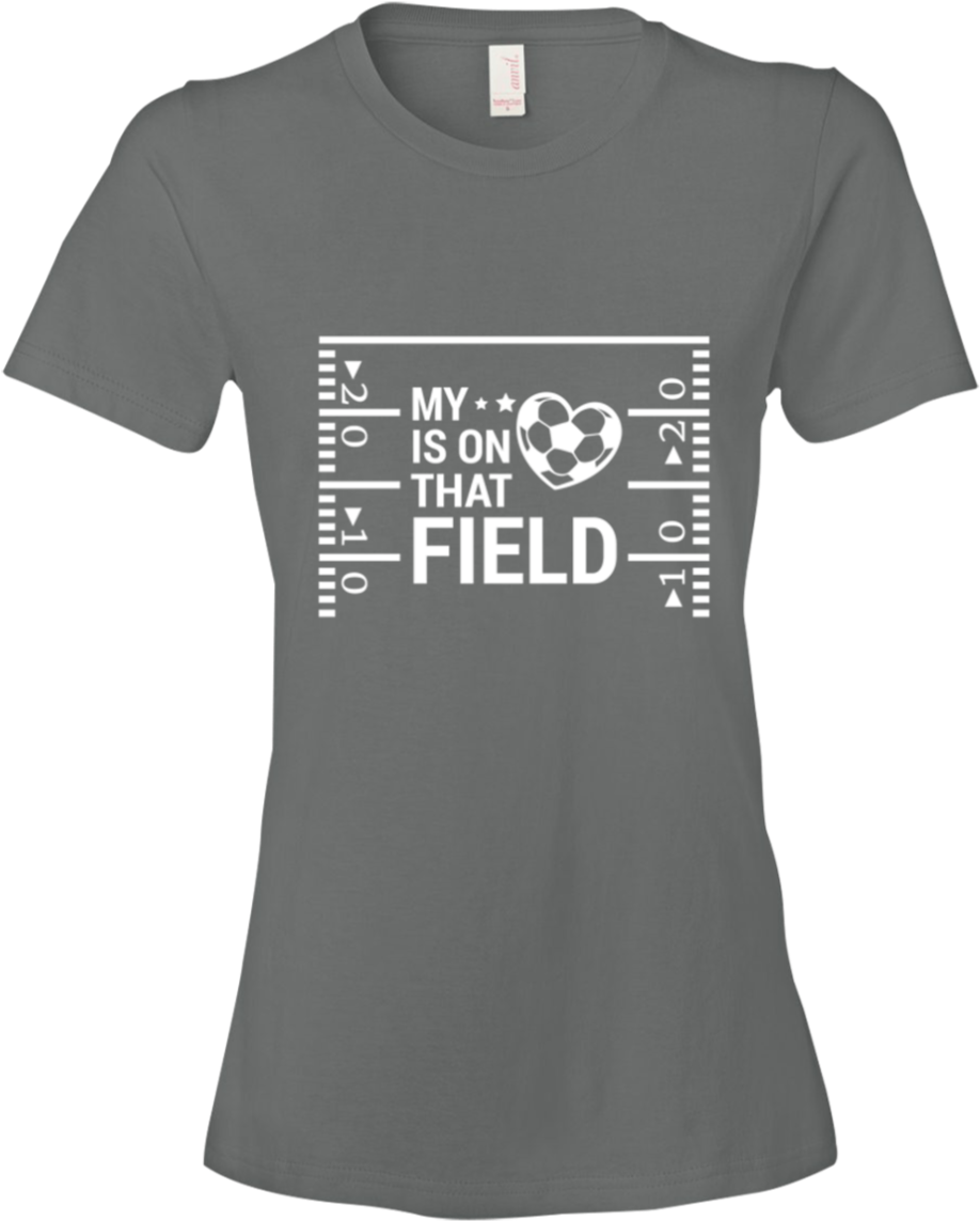 My Heart Is On That Soccer Field (1155x1155), Png Download