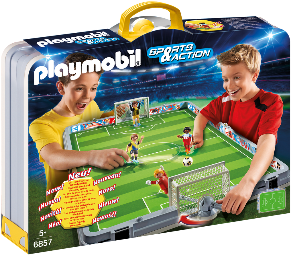 Terrain De Foot Playmobil (1280x896), Png Download