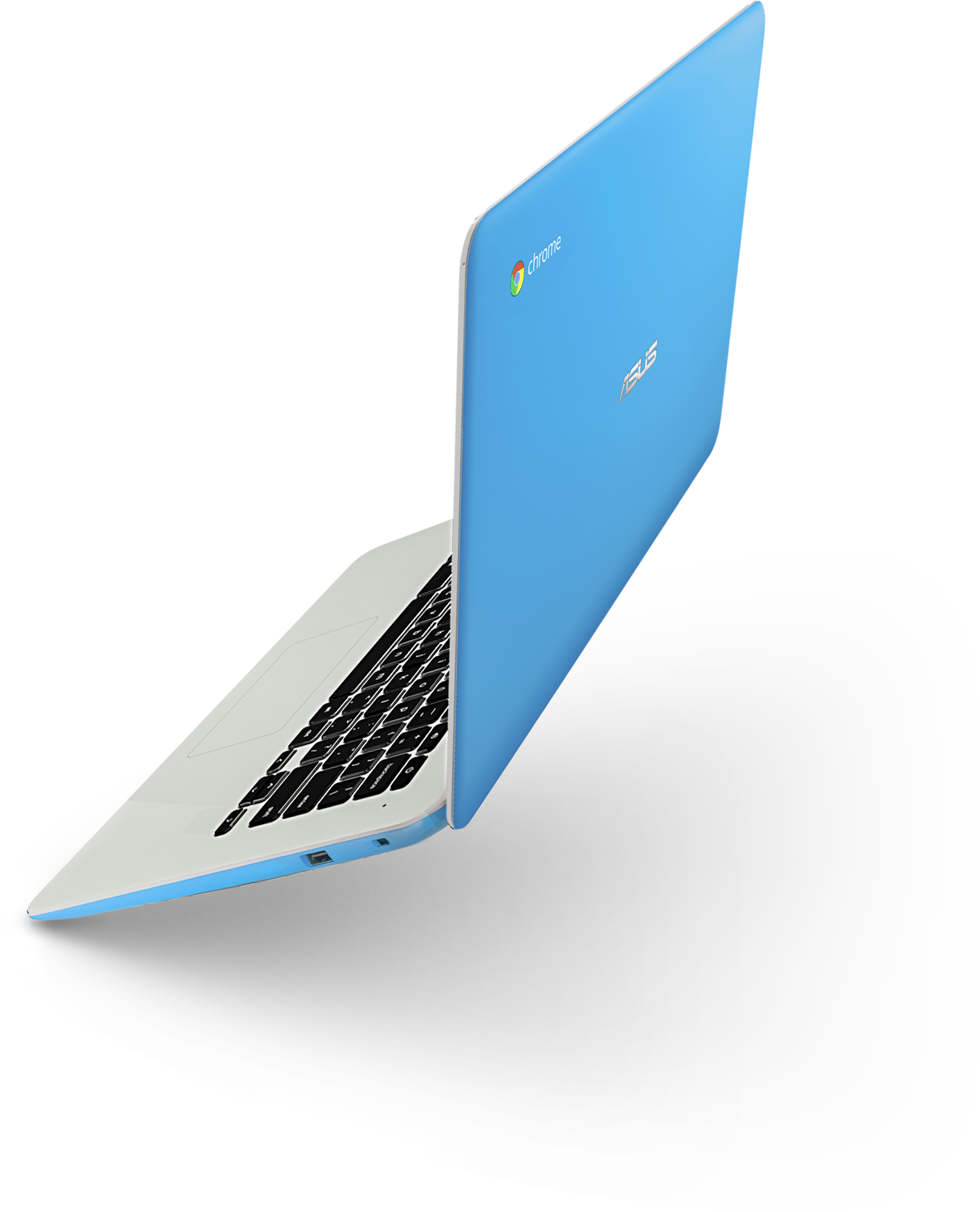 Light Blue Asus Laptop (1413x1746), Png Download
