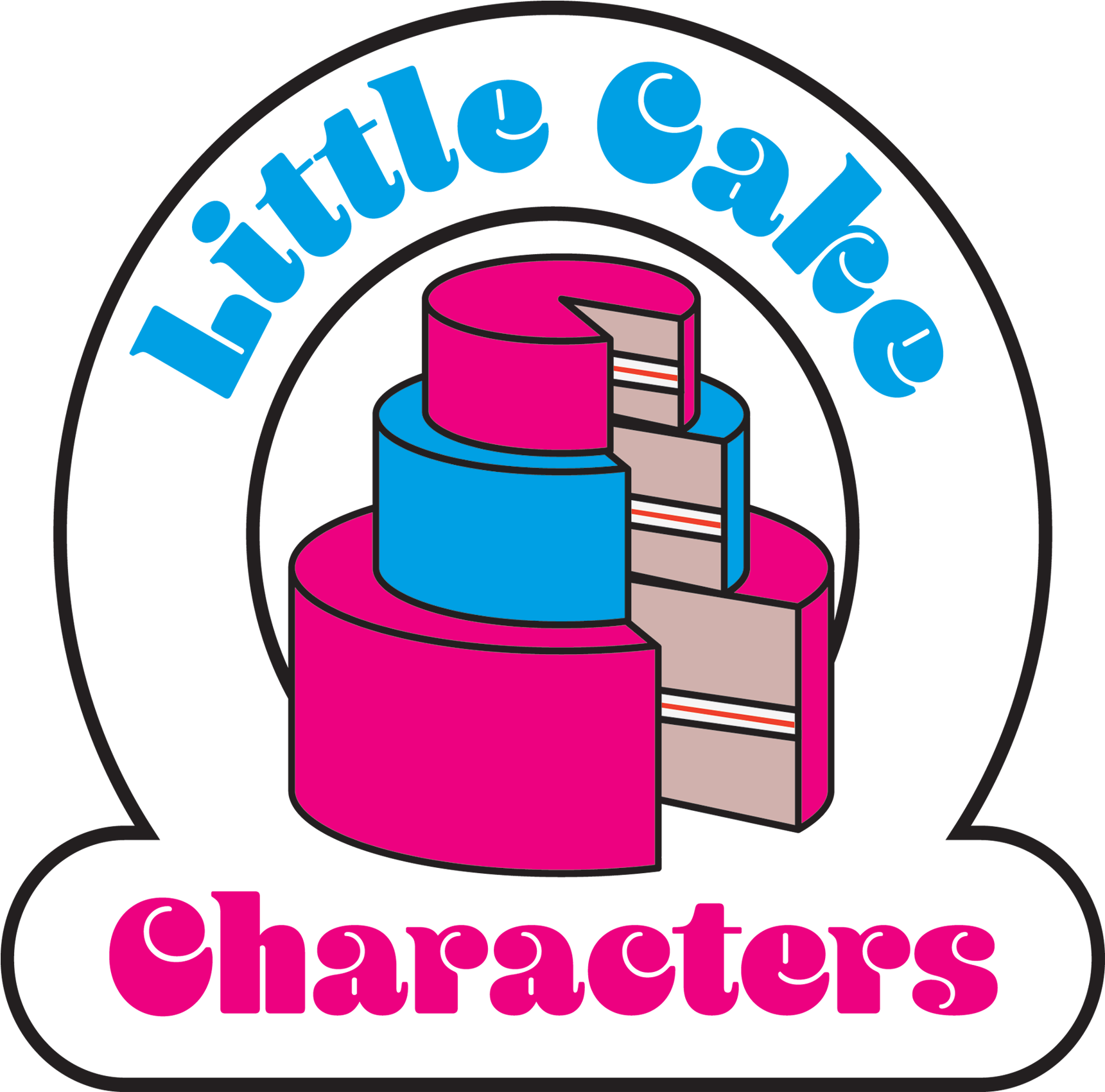 Littlecakecharacters (2210x2045), Png Download